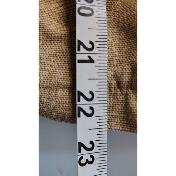 Outback Trading Co Women's XL Tan Floral Lining Zip-Up Ranch Jacket - Picture 8 of 9